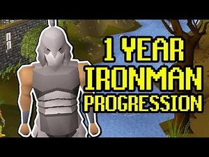 1 FULL Year of Progression - Complete First Year of Ironman Progression (OSRS)