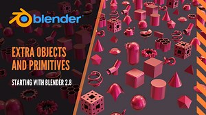 Extra meshes and primitives to start your project, the best included free add-ons in Blender 2.8