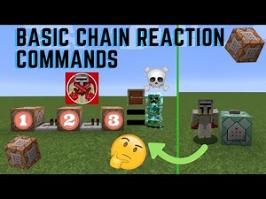Command Block Tutorial #8: Basic Chain Reaction Commands in Minecraft