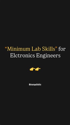 Mastering 👆the Electronics Lab: A Beginner’s Skillset Guide #electronics #labs