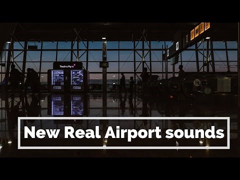 Airport Background Ambience - Terminal,Announcement, Boarding Sound Effects