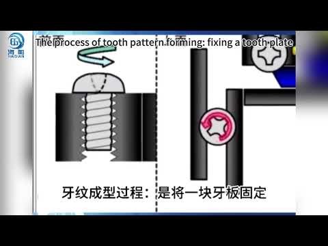 Thread Rolling Principle of Thread Rolling Dies
