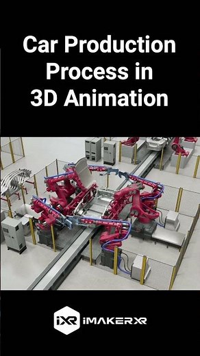 Car Manufacturing in 3D: Watch the Process Come to Life!