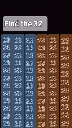 Find the 32 number #geniusmindset #puzzle #maths #mathstricks