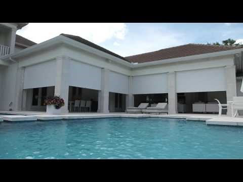 Somfy Motorized Rolling Shutters - Storm Protection