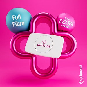 Plusnet is a Which? Recommended Broadband Provider for 2025. So get yourself great value broadband, now from only £23.99 a month. 56% UK availability. New customers only. Terms apply. Offer ends 15/10. | plusnet