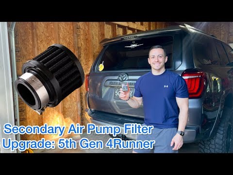 How to Upgrade The Secondary Air Pump Filter on Your 5th Gen 4Runner!
