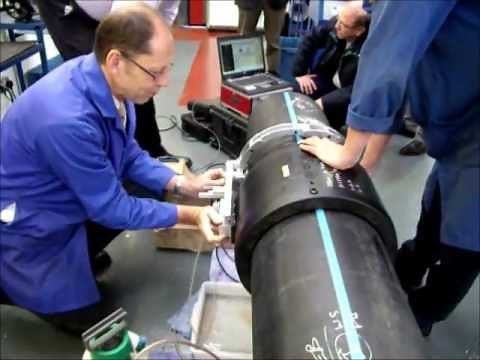 NDE of PE pipe welds. Demonstration of the TestPEP inspection system. Part nine of nine.
