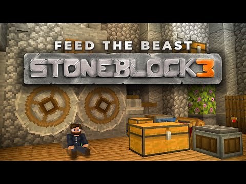 StoneBlock 3 EP2 Adventuring To The End
