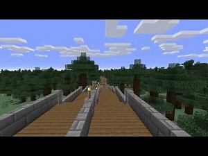 Minecraft Freeways: Route 80 and Highway 882 Crossing the Border
