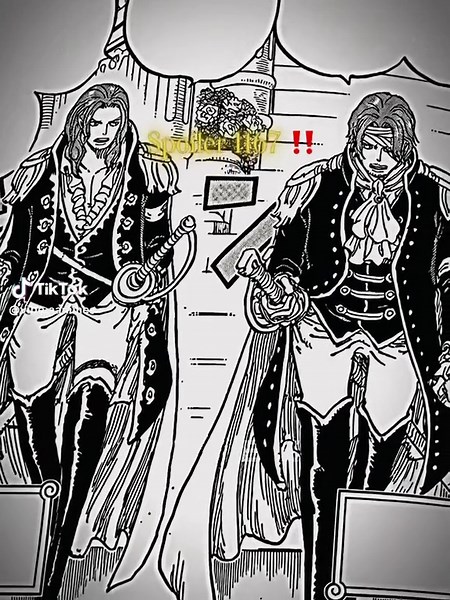 SHANKS and SHAMROCK 😰🔥 | #onepiece #onepiecespoilers #onepiece1167 #shanks #shamrock