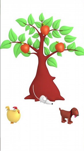 In front & Behind - Tree - Quiz Bits #babyfirsttv