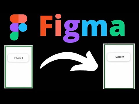 Move from one screen to another on button click in Figma | Figma tutorial