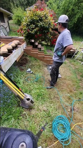 Framing Deck Stair Stringers the Right Way! 🔨🪜