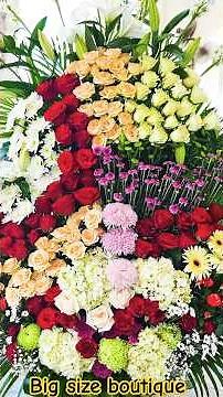 Big Bouquet Arrangement | Quick & Easy Tutorial 🌸✨ #flowertech9