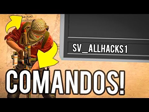 COMANDOS HACK no CS:GO - AIM, WALL, NORECOIL e MAIS !