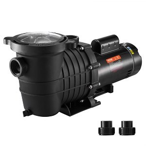 VEVOR Pool Pump 2.0HP 230V, Variable Dual Speed Pumps 1500W, 5520 GPH Max Flow, Powerful Self-priming Swimming Pool Motor for Above Ground Pool, with Strainer Filter Basket, ETL Certification  | VEVOR US