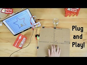 Craft This: Coordinate Plane Touchpad for Pixel Art Finger Paint with Makey Makey and Scratch