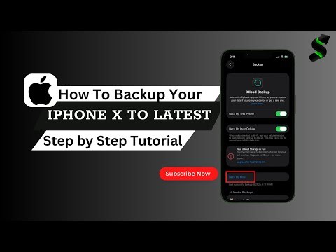How to Backup Your Data in iPhone X to Latest iPhone (Full Tutorial)