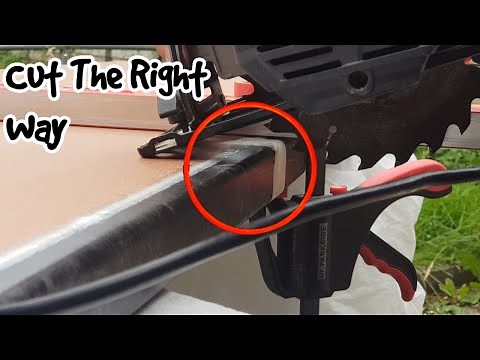 How To Cut Laminate Worktop (diy)