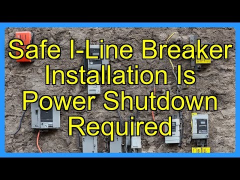 Safe I-Line Breaker Installation Is Power Shutdown Required