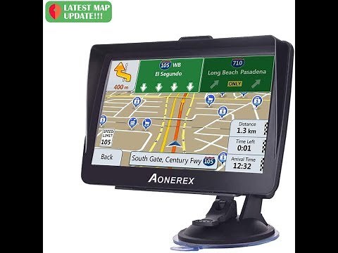 AONEREX SAT NAV - WHAT'S IN THE BOX AND A LOOK AT THE APP