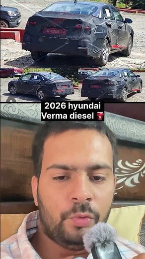 Video 34/100000 || Hyundai verna facelift 2026