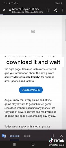 Clashroyale na TikTok