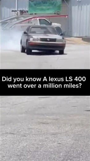 Did you know lexus ls400 went over a million miles?