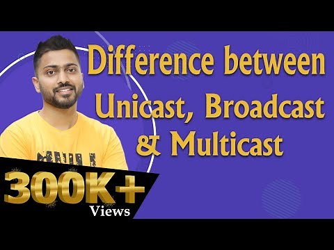Lec-20: Unicast, Broadcast & Multicast in Computer Networks