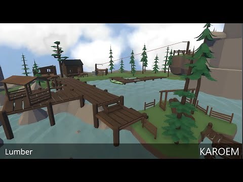 Human: Fall Flat - Lumber level walkthrough