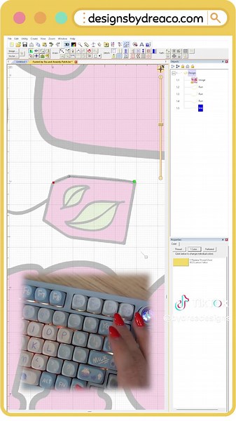 Digitizing Shortcuts in Stitch Artist pt1 Here are some keyboard shortcuts every Stitch Artist user should know: x = draw with points Shift Click = Cusp Ctrl/Cmd Click = Line Crtl/Cmd Right Click = Close Shape Enter = Done Open Object Right Click = Done Open Object Crtl Alt Click = Hard Angles at 15 degree increments Backspace = Undo 1 drawn node Esc = Exit If you are new to embroidery, Hi, I’m Drea. I’ve been doing this for 8 years. I sell embroidery designs, teach people how to digitize, and s