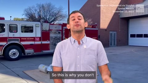 Meteorologist reacts to deep-fried turkey fails