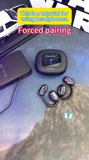 ERAZER XP2 Bluetooth Earbuds Tutorial: Connection Steps