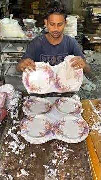How Ceramic Plates Are Made in Factories