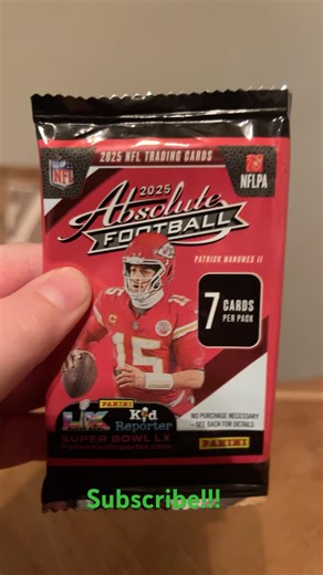 Opening NFL packs