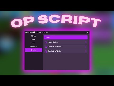 (NEW) Build A Boat For Treasure script (2024)