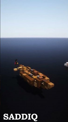 Simple Boat | TUTORIAL | Building ideas | Minecraft Timelapse #saddiqships