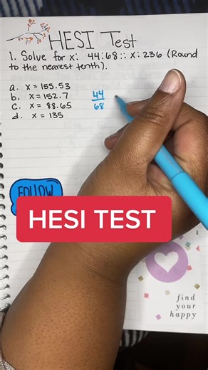 Solving for X Using Proportions in HESI Test | Impact Math with Miss Taylor