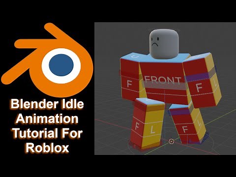 How to Make a Simple Idle Animation for Roblox (Blender)