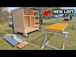 RACING PIGEON LOFT BUILD Part 2