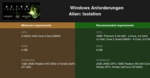 Alien: Isolation Systemanforderungen 2026 - Testen Sie Ihren PC 🎮