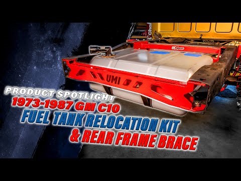 Fuel Tank Relocation Kit & Rear Reinforcement for YOUR CLASSIC C10 | UMI Performance