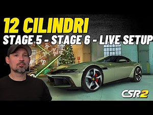 CSR2 12 Ferrari 12 Cilindri - Shift - Tune - Review - Live setup