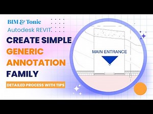 How To Create a Simple Generic Annotation Family in Revit