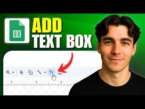 How To Add A Text Box In Google Sheets (Tutorial 2026)