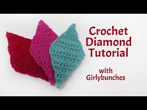Crochet Diamond Tutorial | Girlybunches