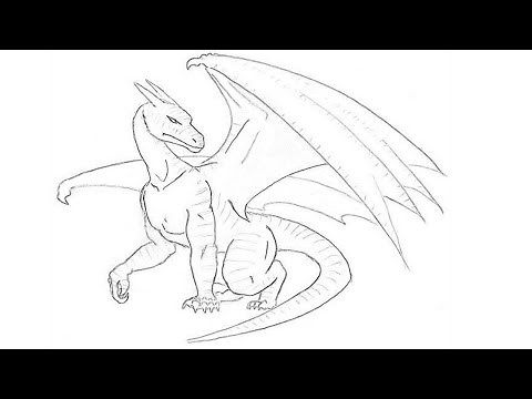 How to Draw a Dragon Step by Step | Draw a Dragon Easy For Beginners | Draw a Dragon for Kids
