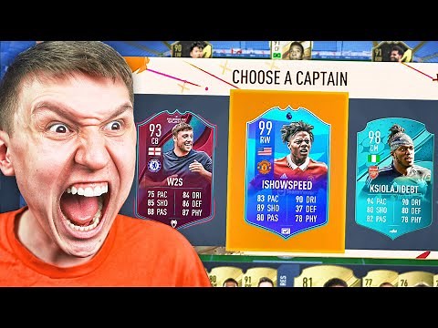 YOUTUBERS IN FIFA 23 FUT DRAFT ft Speed, KSI & W2S