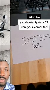 Delete system 32 from PC